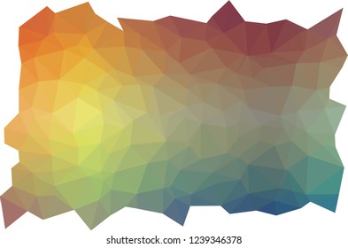 Colorful, Triangular  low poly, mosaic pattern background, Vector polygonal illustration graphic, Origami style with gradient,  racio 1:1,777 Ultra HD, 8K