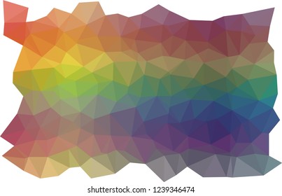 Colorful, Triangular  low poly, mosaic pattern background, Vector polygonal illustration graphic, Origami style with gradient,  racio 1:1,777 Ultra HD, 8K