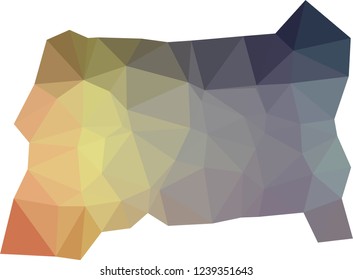 Colorful, Triangular  low poly, mosaic pattern background, Vector polygonal illustration graphic, Origami style with gradient,  racio 1:1,777 Ultra HD, 8K