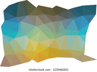 Colorful, Triangular  low poly, mosaic pattern background, Vector polygonal illustration graphic, Origami style with gradient,  racio 1:1,777 Ultra HD, 8K