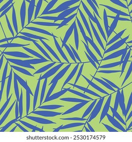 Colorful tropical leaves summer foliage pattern