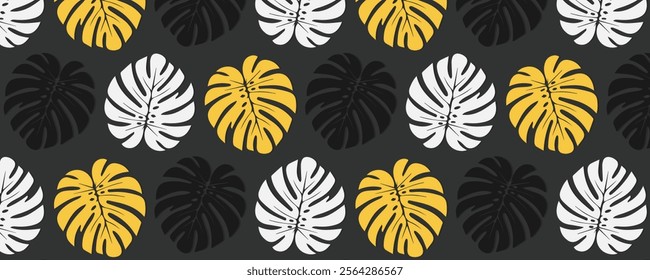  colorful tropical seamless pattern. nature floral abstract background.