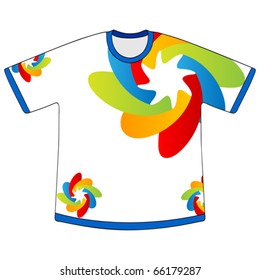 colorful t-shirt
