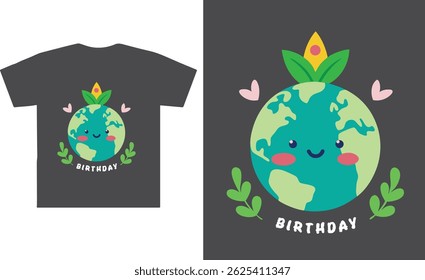Colorful T-Shirt Design For Birthday
