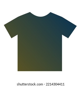 Colorful T-Shirt Gradient Art Vector