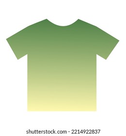 Colorful T-Shirt Gradient Art Vector