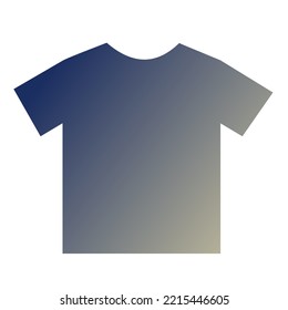 Colorful T-Shirt Gradient Art Vector