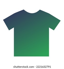 Colorful T-Shirt Gradient Art Vector