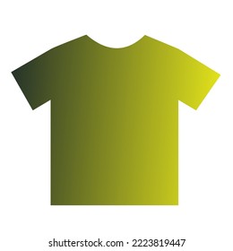 Colorful T-Shirt Gradient Art Vector