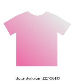 Colorful T-Shirt Gradient Art Vector