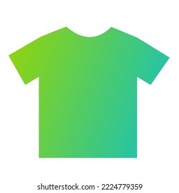 Colorful T-Shirt Gradient Art Vector