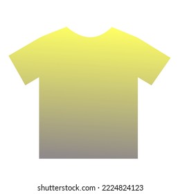 Colorful T-Shirt Gradient Art Vector