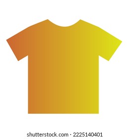 Colorful T-Shirt Gradient Art Vector