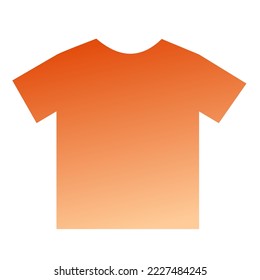 Colorful T-Shirt Gradient Art Vector