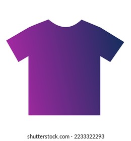 Colorful T-Shirt Gradient Art Vector