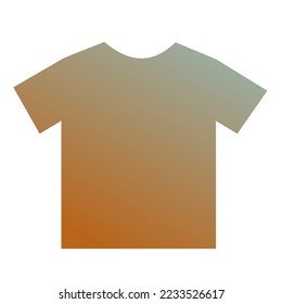 Colorful T-Shirt Gradient Art Vector