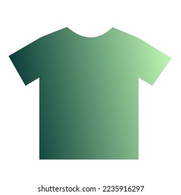 Colorful T-Shirt Gradient Art Vector