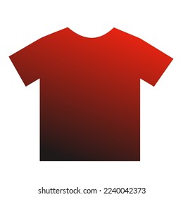 Colorful T-Shirt Gradient Art Vector