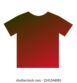 Colorful T-Shirt Gradient Art Vector