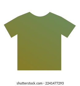 Colorful T-Shirt Gradient Art Vector