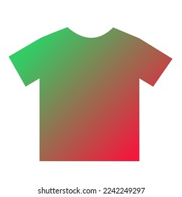 Colorful T-Shirt Gradient Art Vector