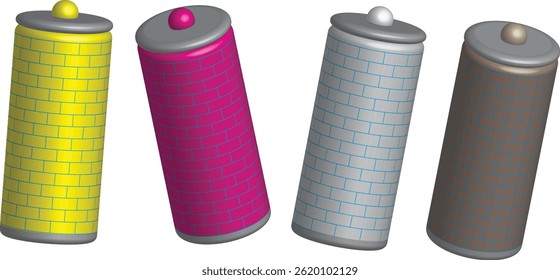 Colorful tumbler complete with lid to keep drinks fresh