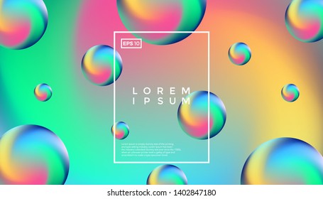 Colorful Twist Circle background. Dynamic shapes composition. Eps10 vector
