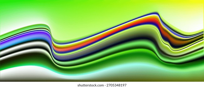 Fondo abstracto retorcido colorido. Fondo de movimiento 4k.
