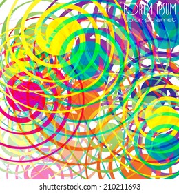 Colorful twisted spirals
