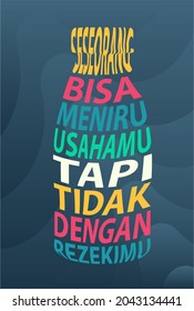 colorful typography with abstract background

