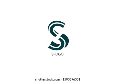 colorful typography logo concept . Icon design 