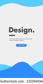 colorful ui design background template. smartphone wallpaper gradient