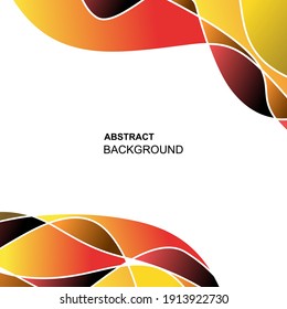 Colorful unfinished pattern background, elegant limited edition