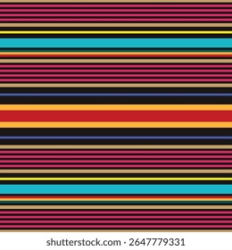 Colorido único con estilo fresco retro rayas de moda vintage patrón de Fondo de pantalla de fondo adecuado para la impresión textil