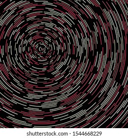 Colorful Universe Circular Distribution Computational Generative Art background illustration