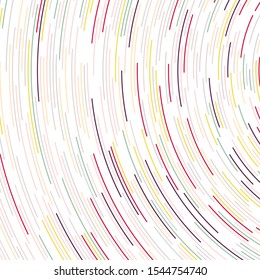 Colorful Universe Circular Distribution Computational Generative Art background illustration