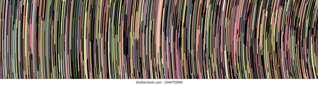 Colorful Universe Circular Distribution Computational Generative Art background illustration