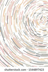 Colorful Universe Circular Distribution Computational Generative Art background illustration