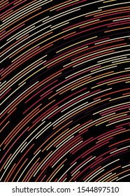 Colorful Universe Circular Distribution Computational Generative Art background illustration