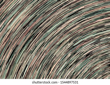 Colorful Universe Circular Distribution Computational Generative Art background illustration