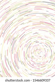 Colorful Universe Circular Distribution Computational Generative Art background illustration