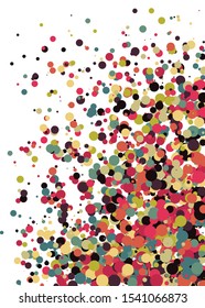 Colorful Universe Distribution Computational Generative Art background illustration