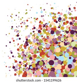 Colorful Universe Distribution Computational Generative Art background illustration