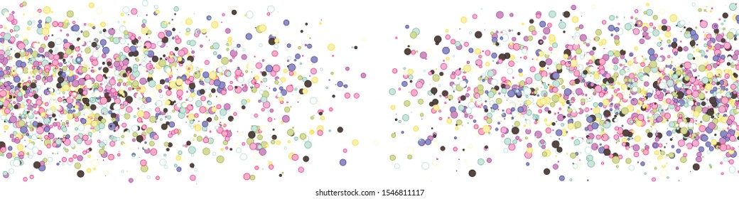 Colorful Universe Distribution Computational Generative Art background illustration