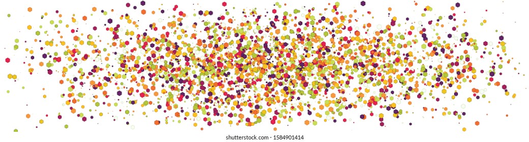 Colorful Universe Distribution Computational Generative Art background illustration