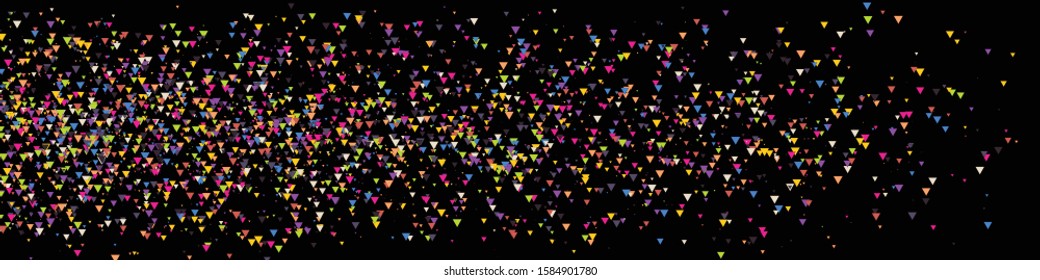 Colorful Universe Distribution Computational Generative Art background illustration