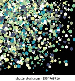 Colorful Universe Distribution Computational Generative Art background illustration