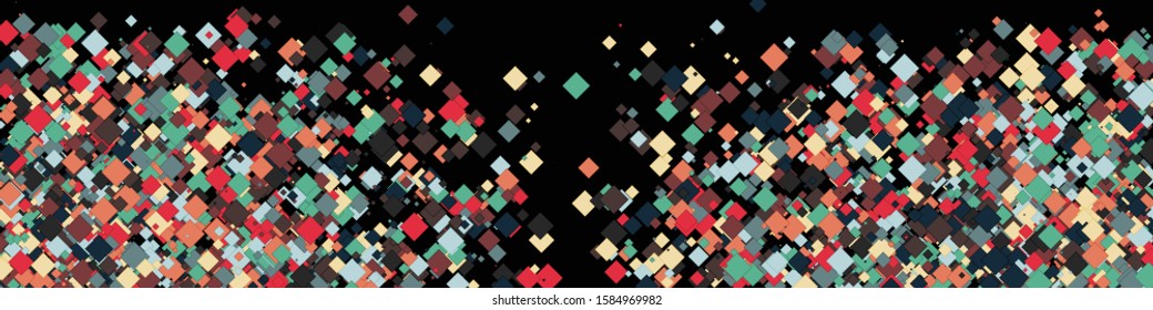Colorful Universe Distribution Computational Generative Art background illustration