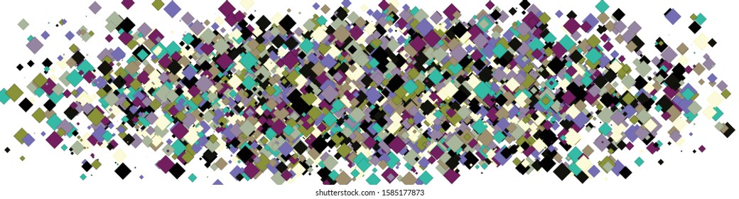 Colorful Universe Distribution Computational Generative Art background illustration