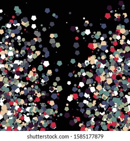 Colorful Universe Distribution Computational Generative Art background illustration